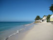 The beach in front of the apartment